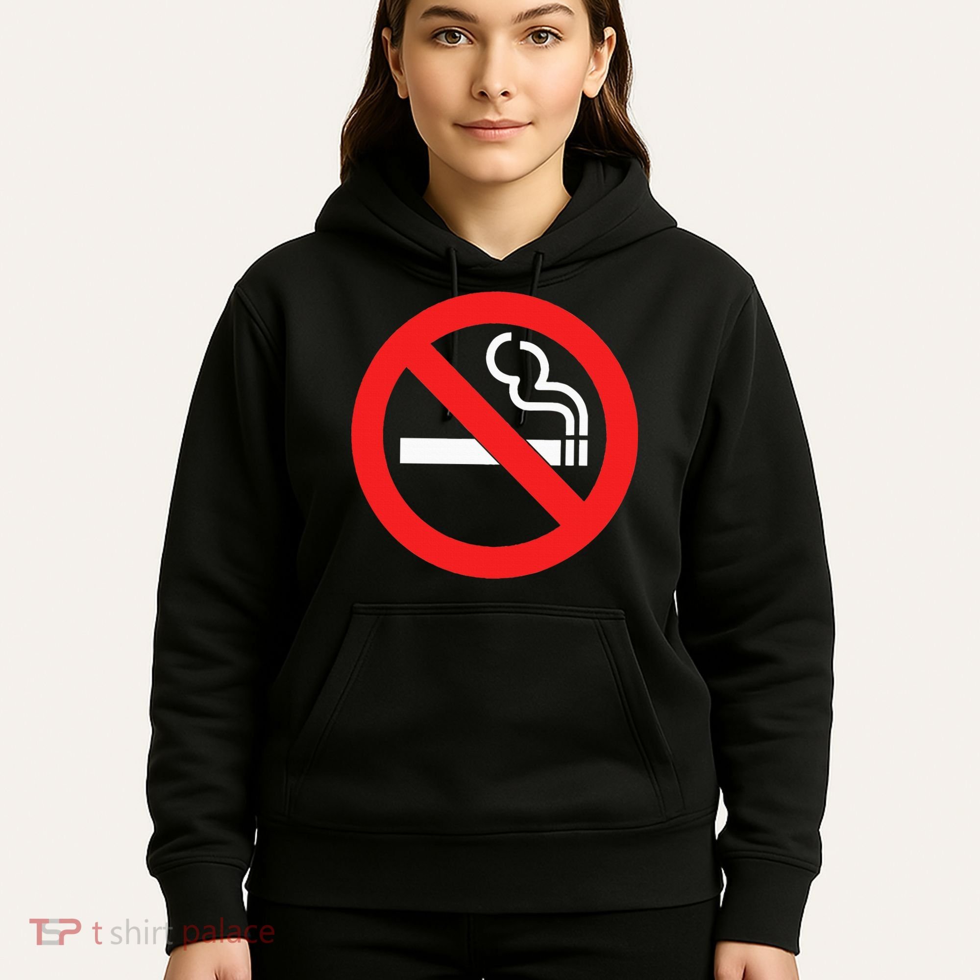 No Smoking Symbol Hoodie