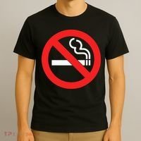No Smoking Symbol T-Shirt thumb 3