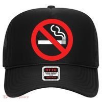 No Smoking Symbol Hat thumb 0