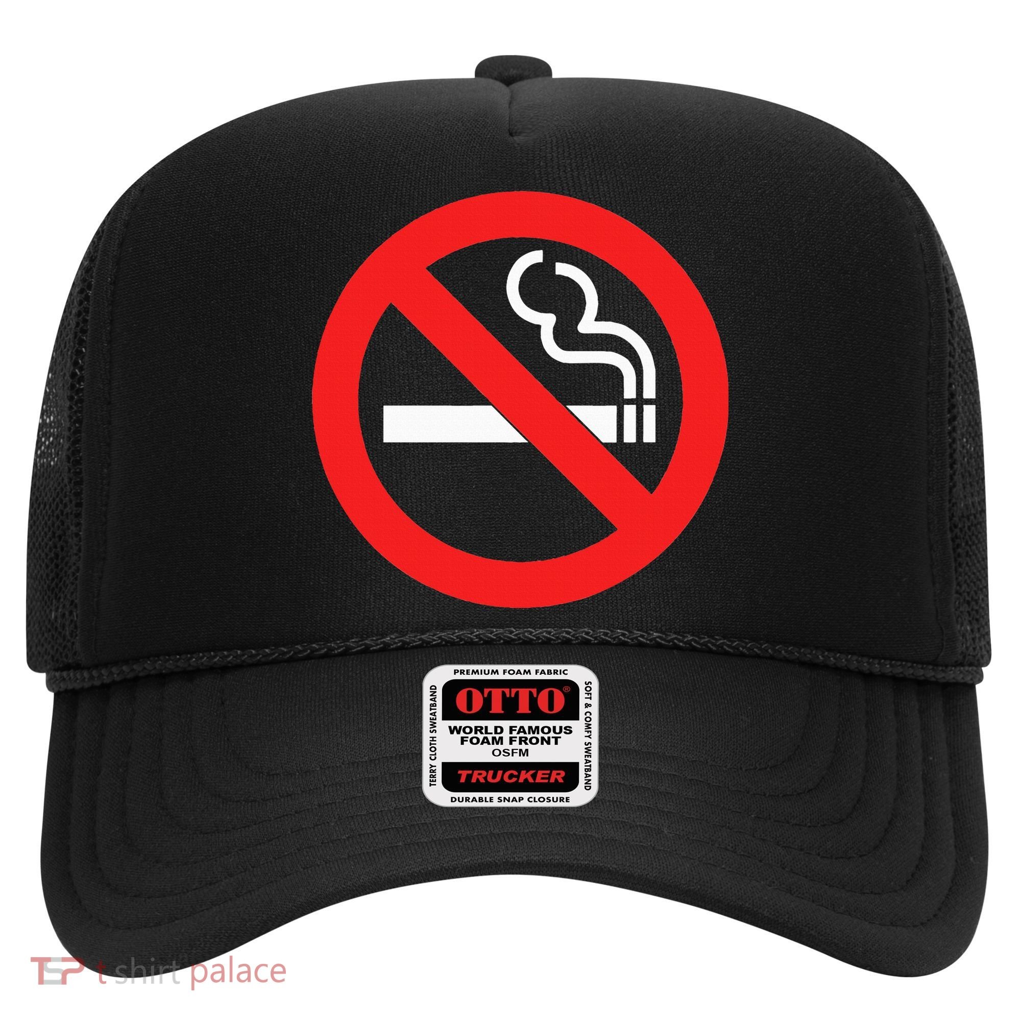 No Smoking Symbol Hat