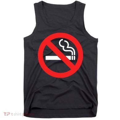 No Smoking Symbol Tank Top