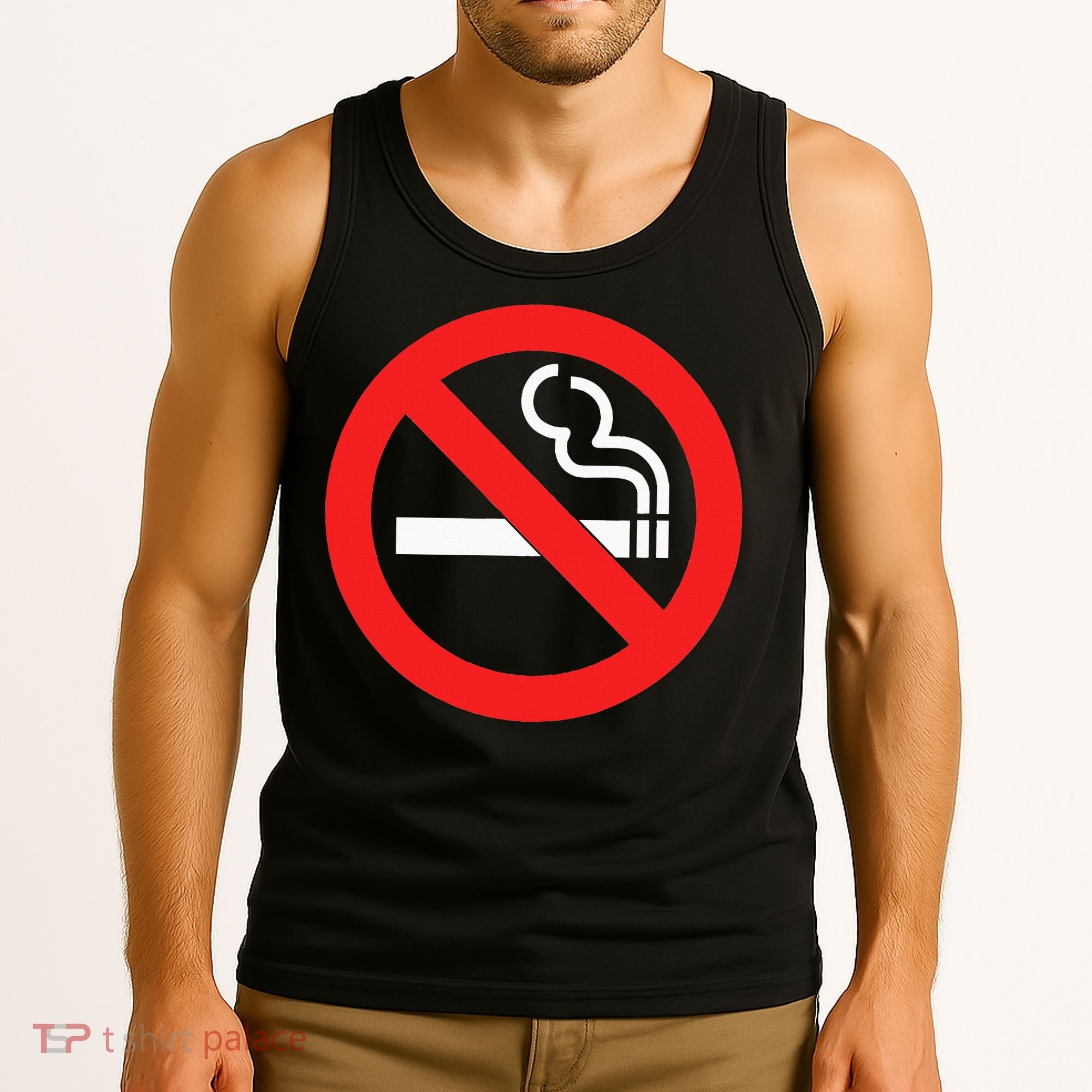 No Smoking Symbol Tank Top