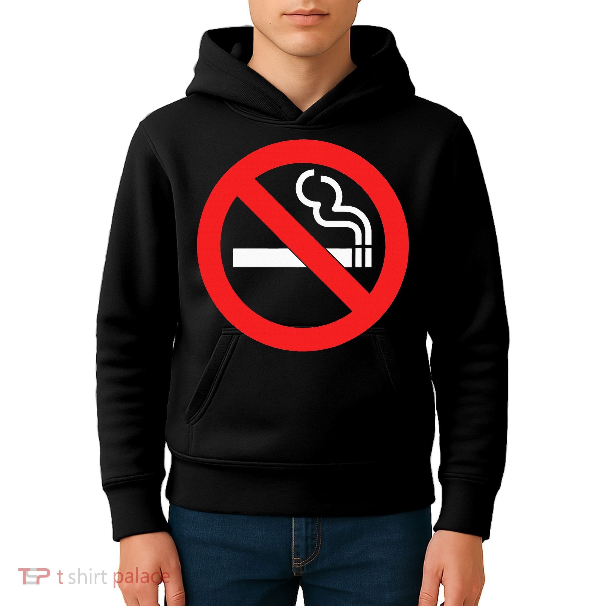 No Smoking Symbol Kids Hoodie