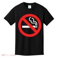 No Smoking Symbol Kids T-Shirt thumb 0