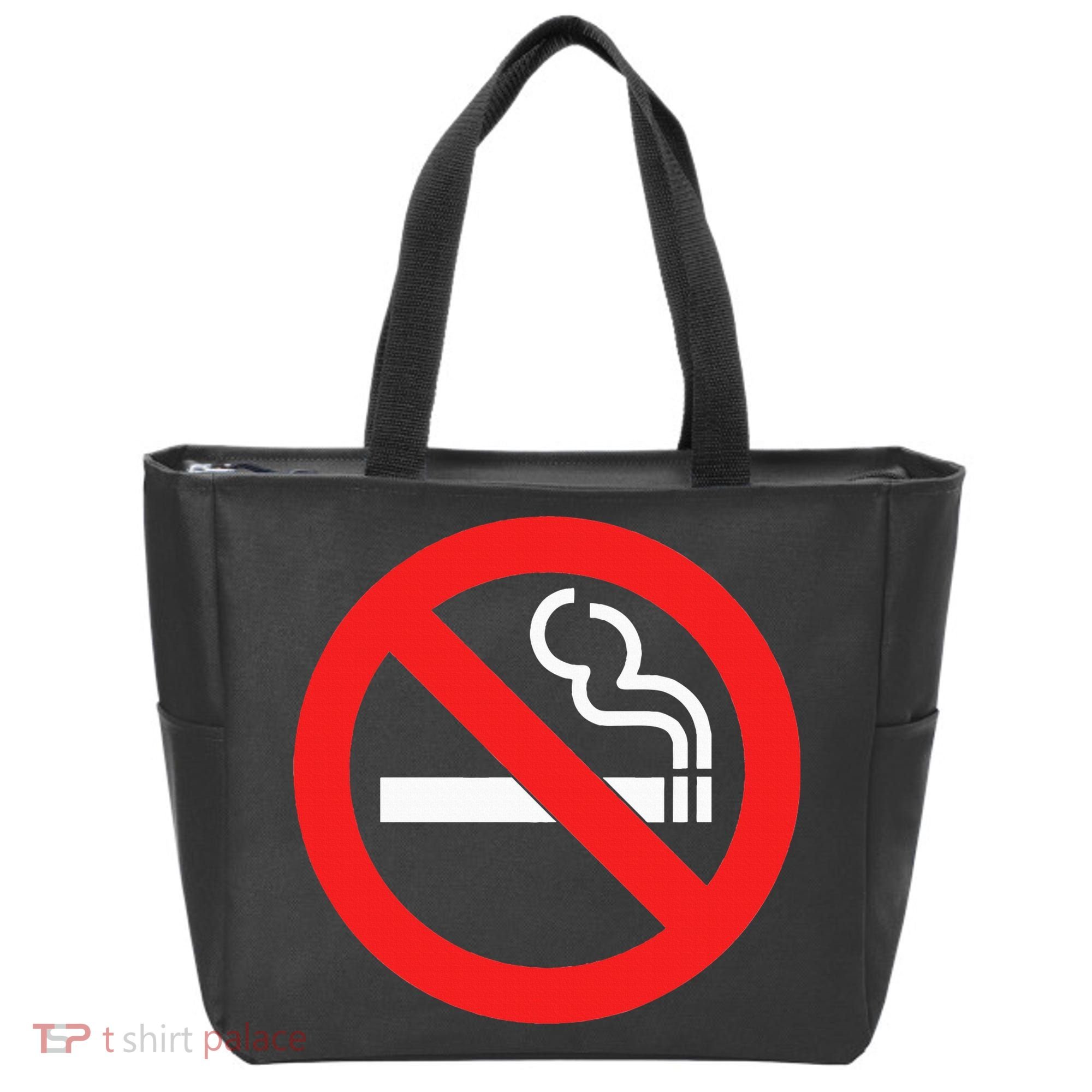 No Smoking Symbol Tote Bag
