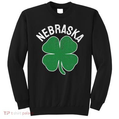 Nebraska Shamrock St. Patrick's Day Saint Paddy's Irish Sweatshirt