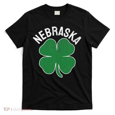 Nebraska Shamrock St. Patrick's Day Saint Paddy's Irish T-Shirt