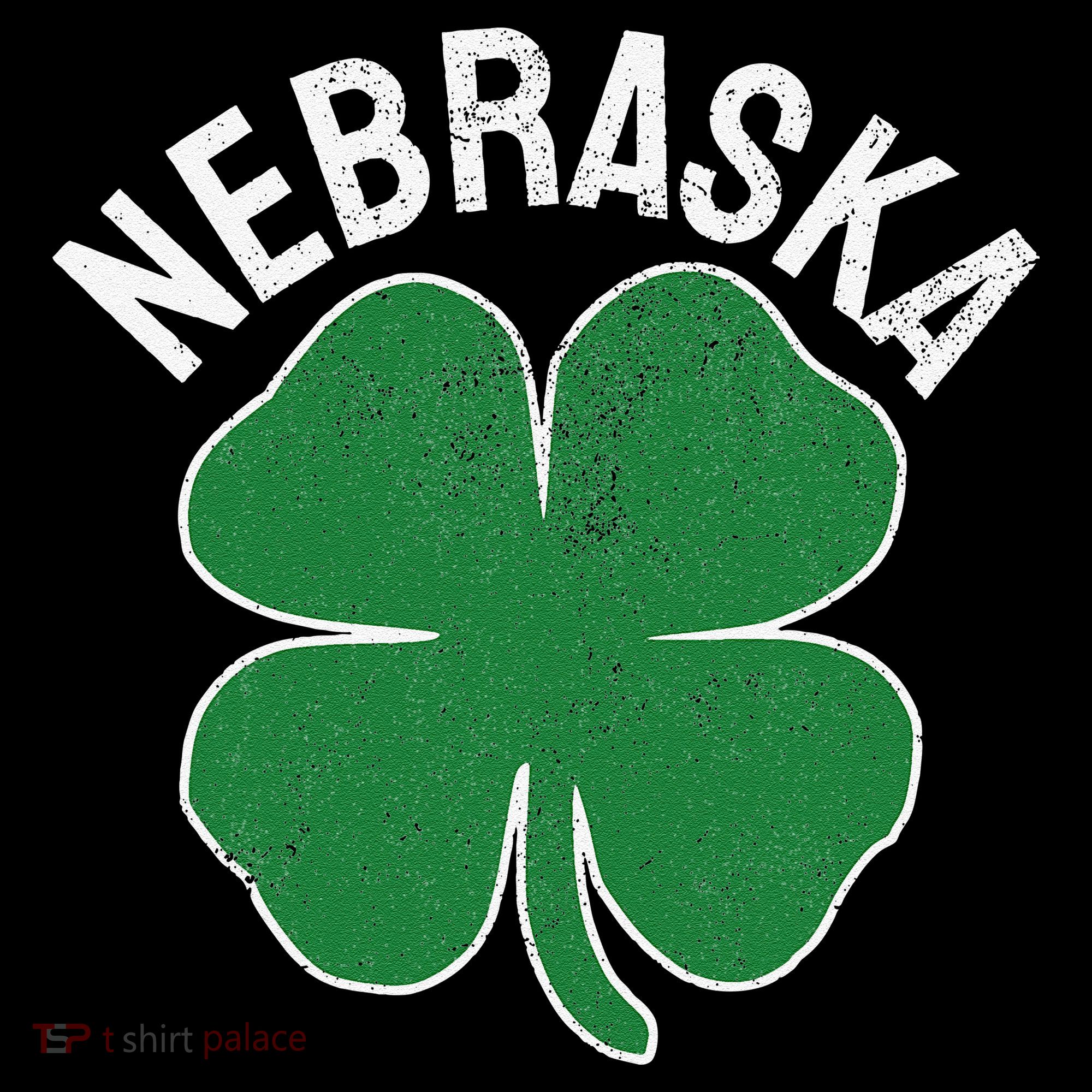 Nebraska Shamrock St. Patrick's Day Saint Paddy's Irish Ornament