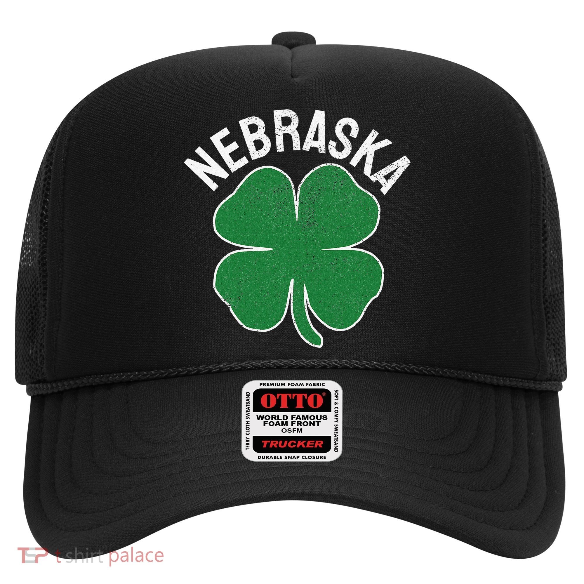 Nebraska Shamrock St. Patrick's Day Saint Paddy's Irish Hat