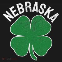 Nebraska Shamrock St. Patrick's Day Saint Paddy's Irish Kids Sweatshirt thumb 2