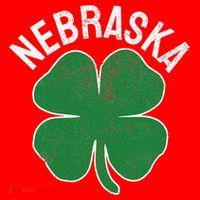 Nebraska Shamrock St. Patrick's Day Saint Paddy's Irish Santa Hat thumb 1