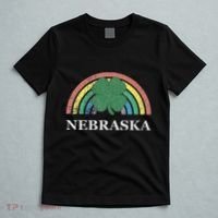 Nebraska Shamrock St. Patrick's Day Saint Paddy's Rainbow T-Shirt thumb 5