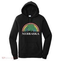 Nebraska Shamrock St. Patrick's Day Saint Paddy's Rainbow Women's Hoodie thumb 0