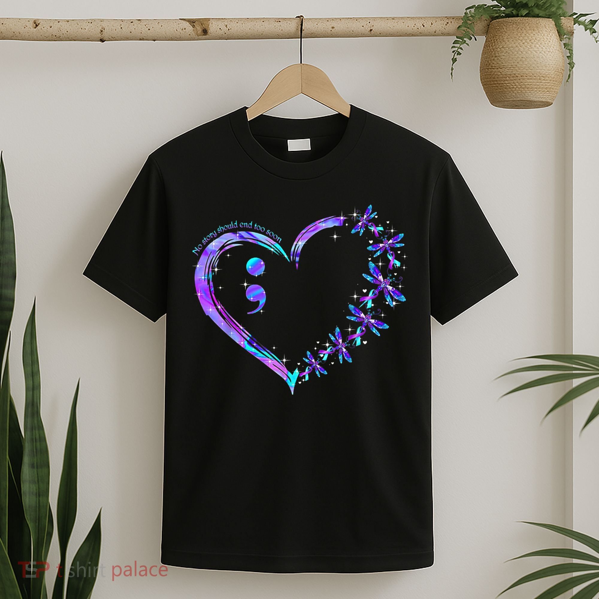 No story should end too soon Suicide Prevention Awareness T-Shirt