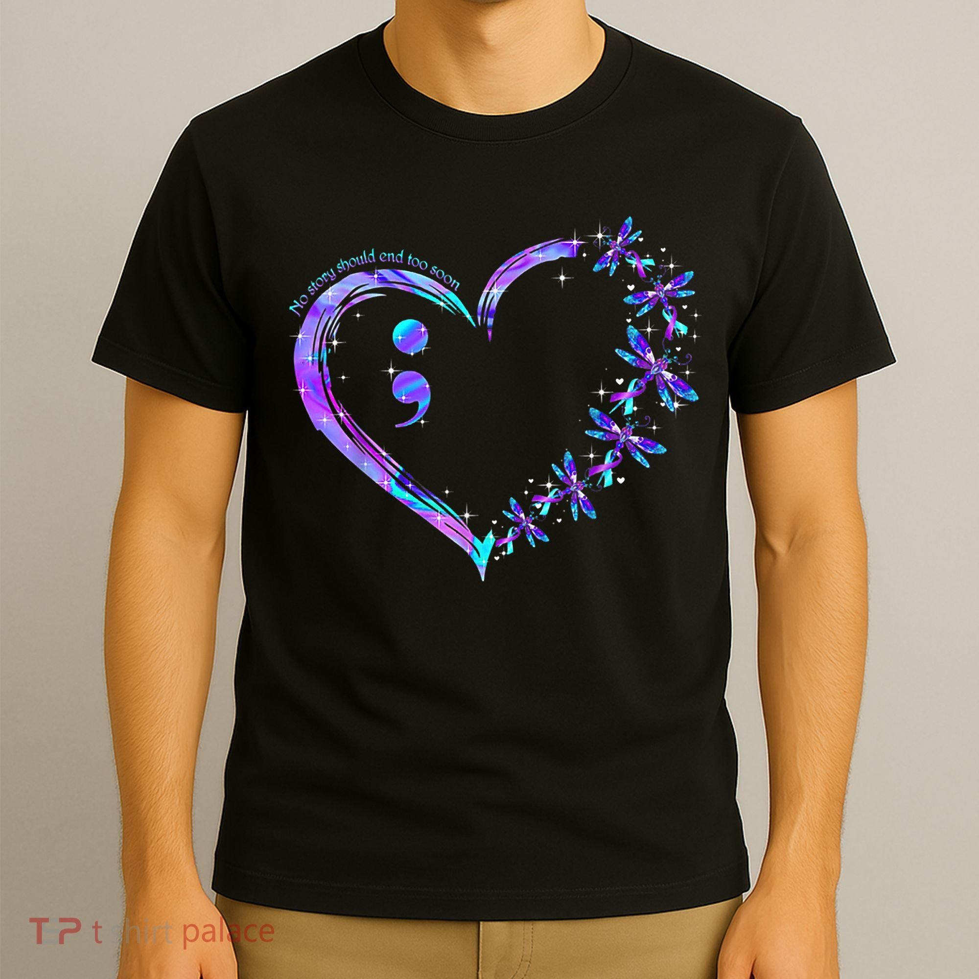 No story should end too soon Suicide Prevention Awareness T-Shirt