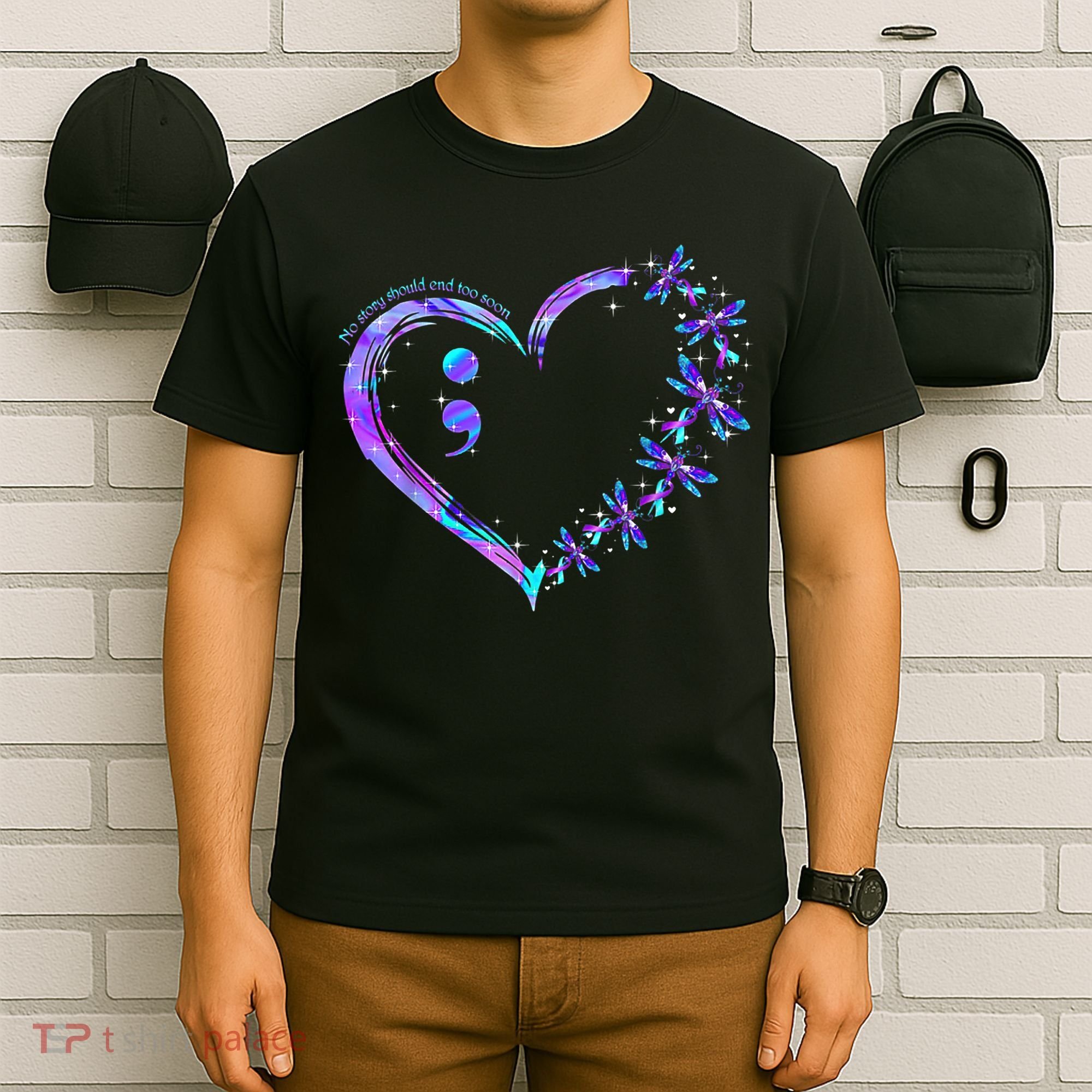 No story should end too soon Suicide Prevention Awareness T-Shirt