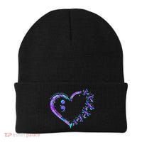 No story should end too soon Suicide Prevention Awareness Beanie thumb 0