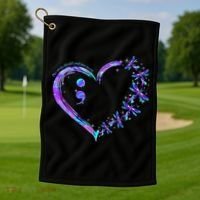 No story should end too soon Suicide Prevention Awareness Golf Towel thumb 1
