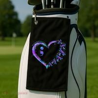 No story should end too soon Suicide Prevention Awareness Golf Towel thumb 2