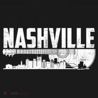 Nashville Skyline Tennessee Country Music Guitar Player Ornament thumb 1