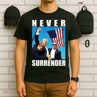 Never Surrender Trump 2024 Pennsylvania Rally Shooting T-Shirt thumb 6