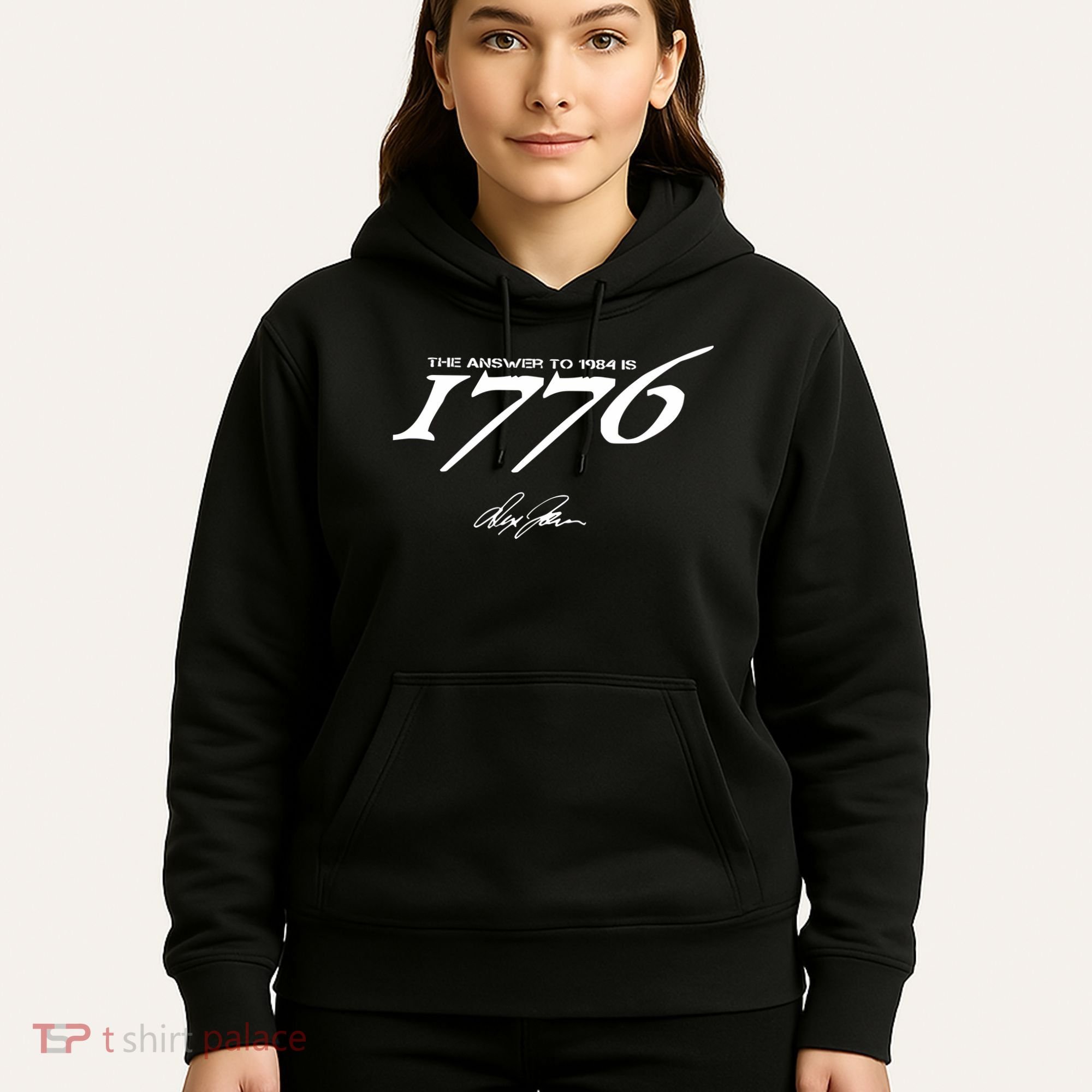 Never Surrender The Answer To 1984 Is 1776 Hoodie