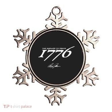 Never Surrender The Answer To 1984 Is 1776 Ornament