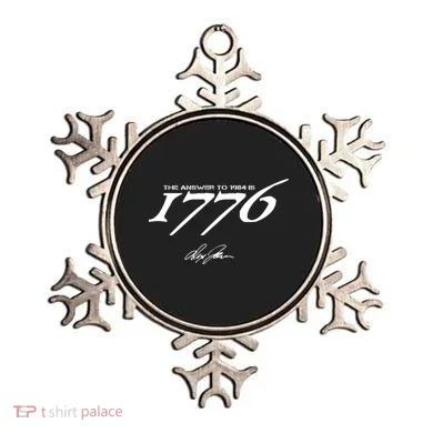 Never Surrender The Answer To 1984 Is 1776 Ornament