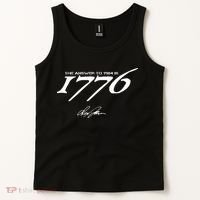 Never Surrender The Answer To 1984 Is 1776 Tank Top thumb 2
