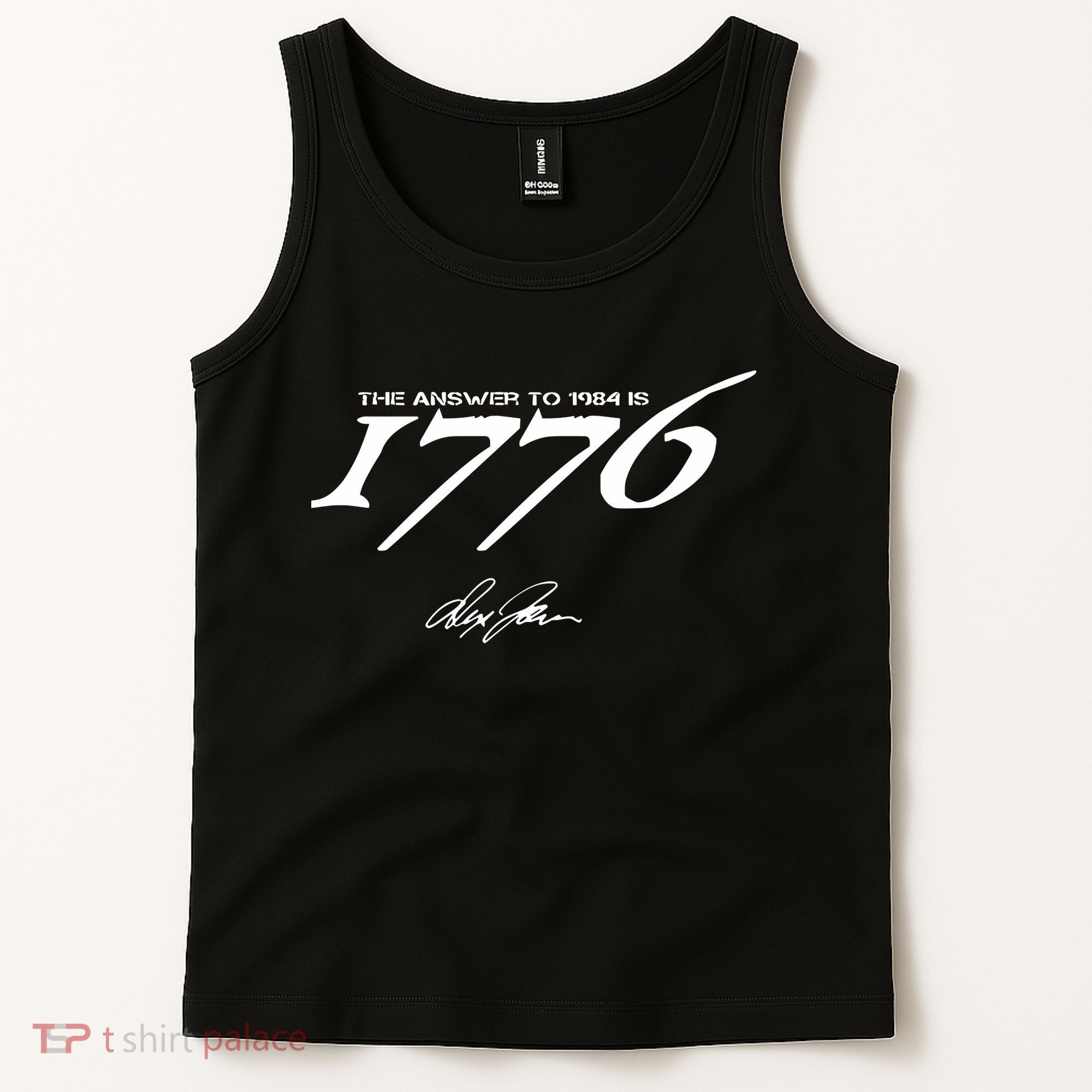 Never Surrender The Answer To 1984 Is 1776 Tank Top