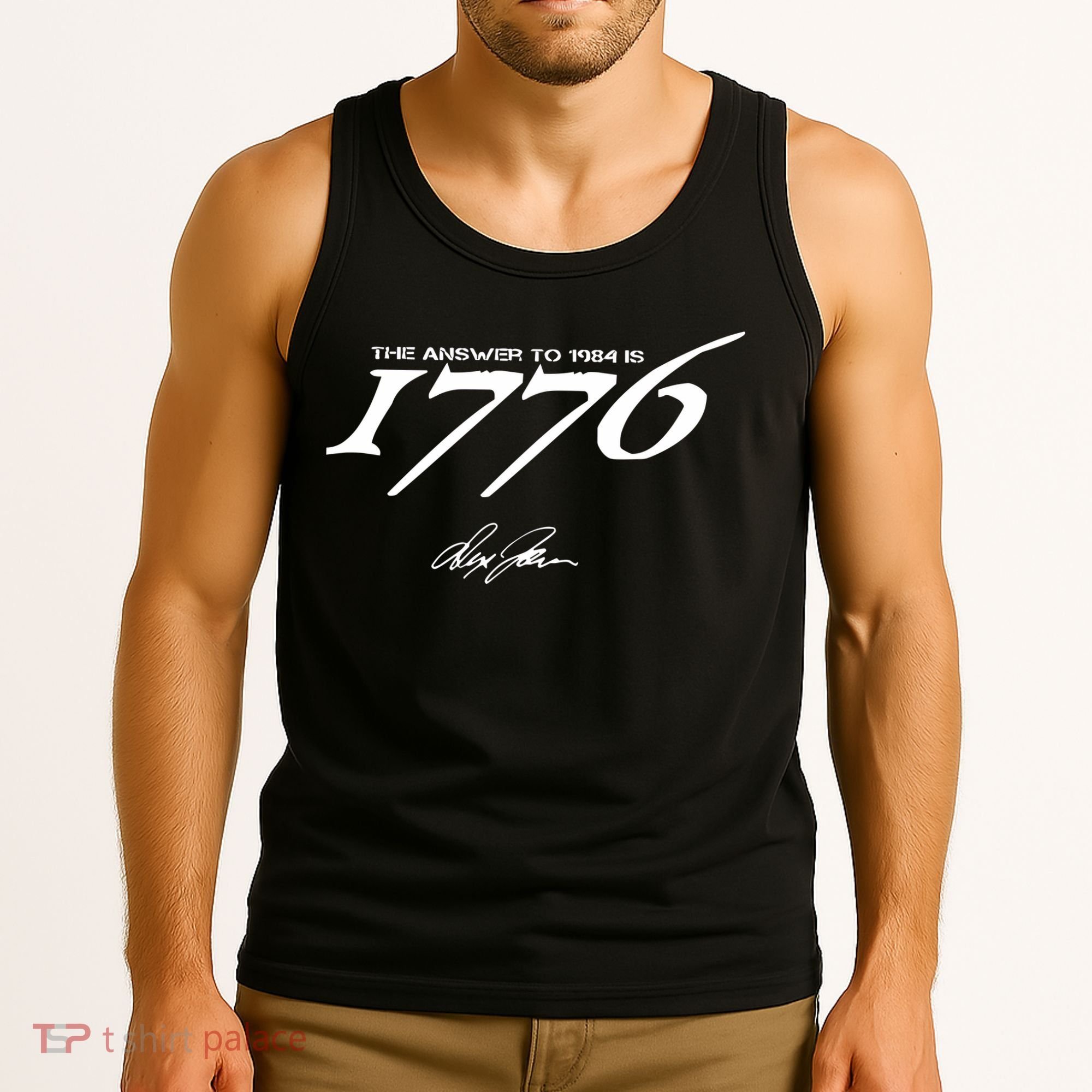 Never Surrender The Answer To 1984 Is 1776 Tank Top