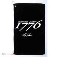 Never Surrender The Answer To 1984 Is 1776 Golf Towel thumb 0