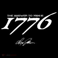 Never Surrender The Answer To 1984 Is 1776 Toddler T-Shirt thumb 4