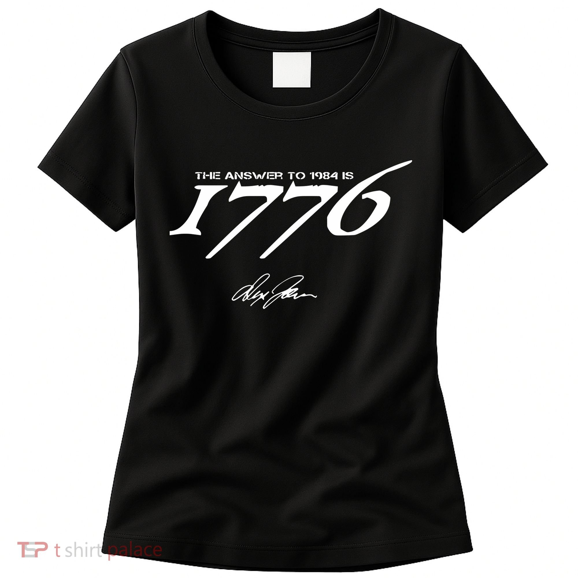 Never Surrender The Answer To 1984 Is 1776 Women's T-Shirt