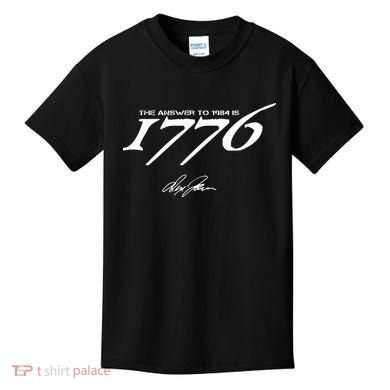 Never Surrender The Answer To 1984 Is 1776 Kids T-Shirt