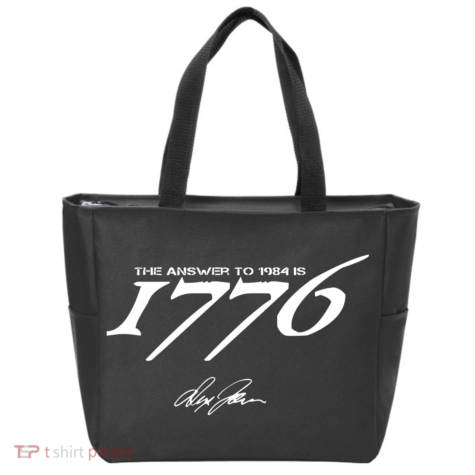 Never Surrender The Answer To 1984 Is 1776 Tote Bag