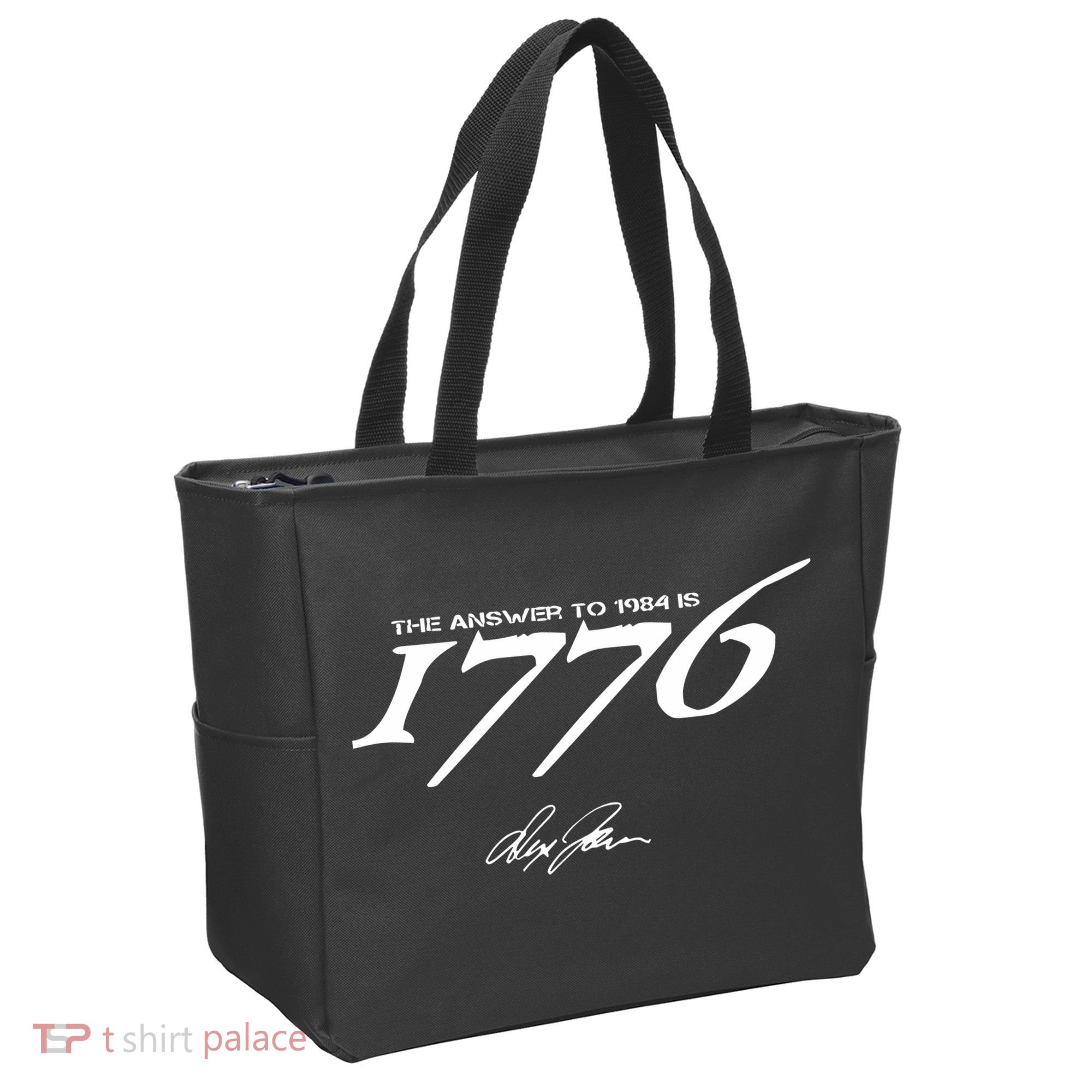 Never Surrender The Answer To 1984 Is 1776 Tote Bag