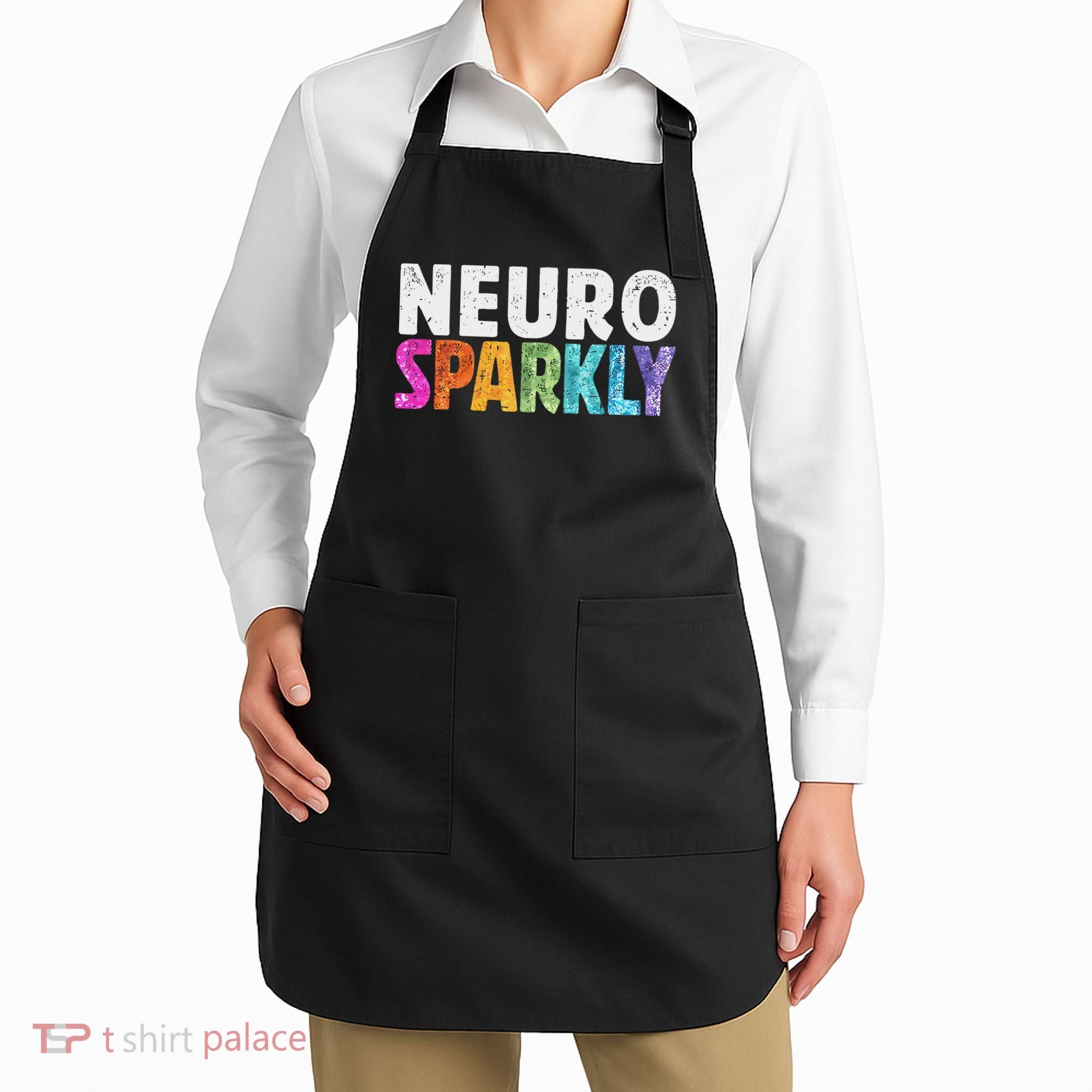 Neuro Sped Teacher Autism Awareness Neurodiversity Apron