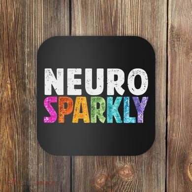Neuro Sped Teacher Autism Awareness Neurodiversity Coaster