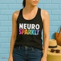 Neuro Sped Teacher Autism Awareness Neurodiversity Women's Tank Top thumb 2