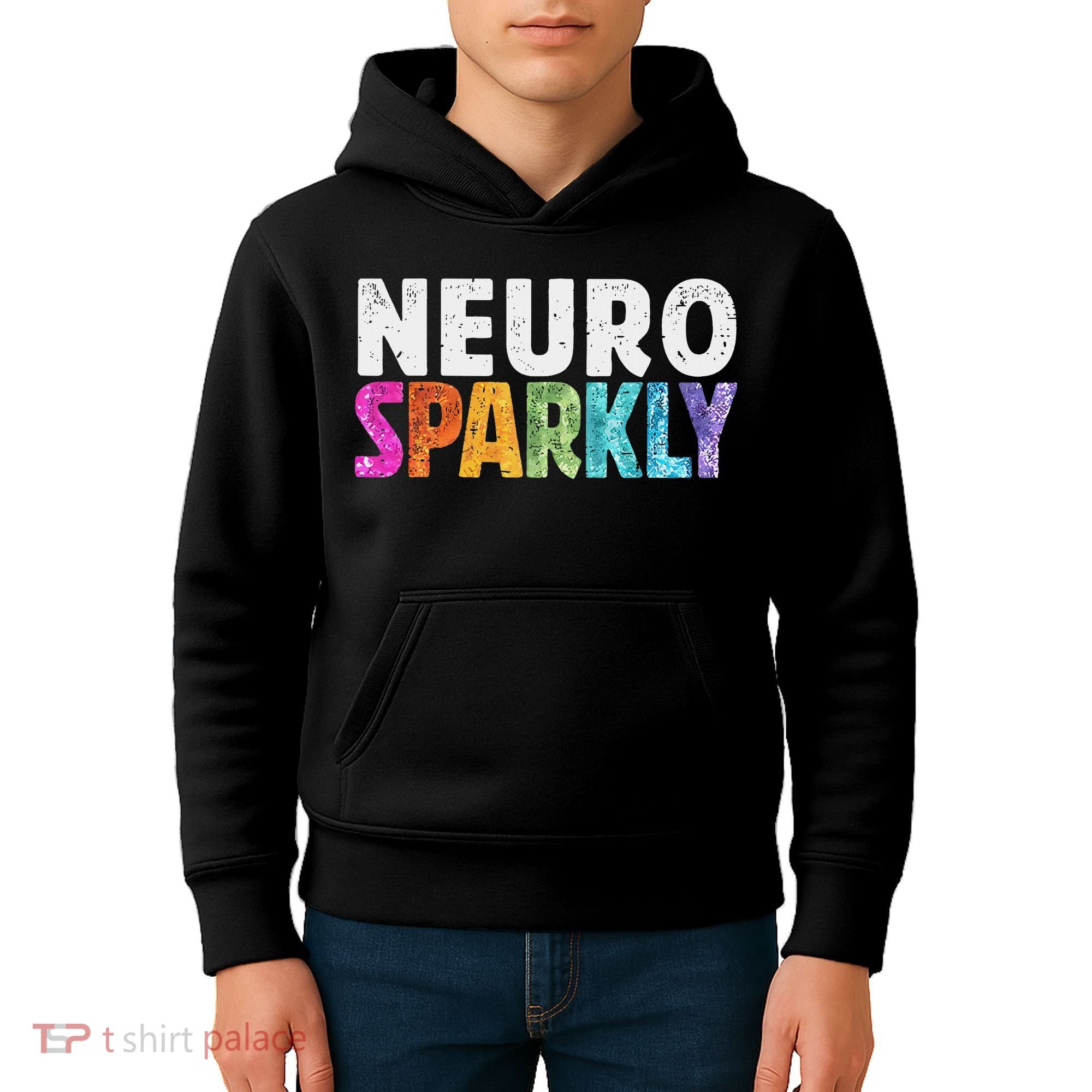 Neuro Sped Teacher Autism Awareness Neurodiversity Kids Hoodie