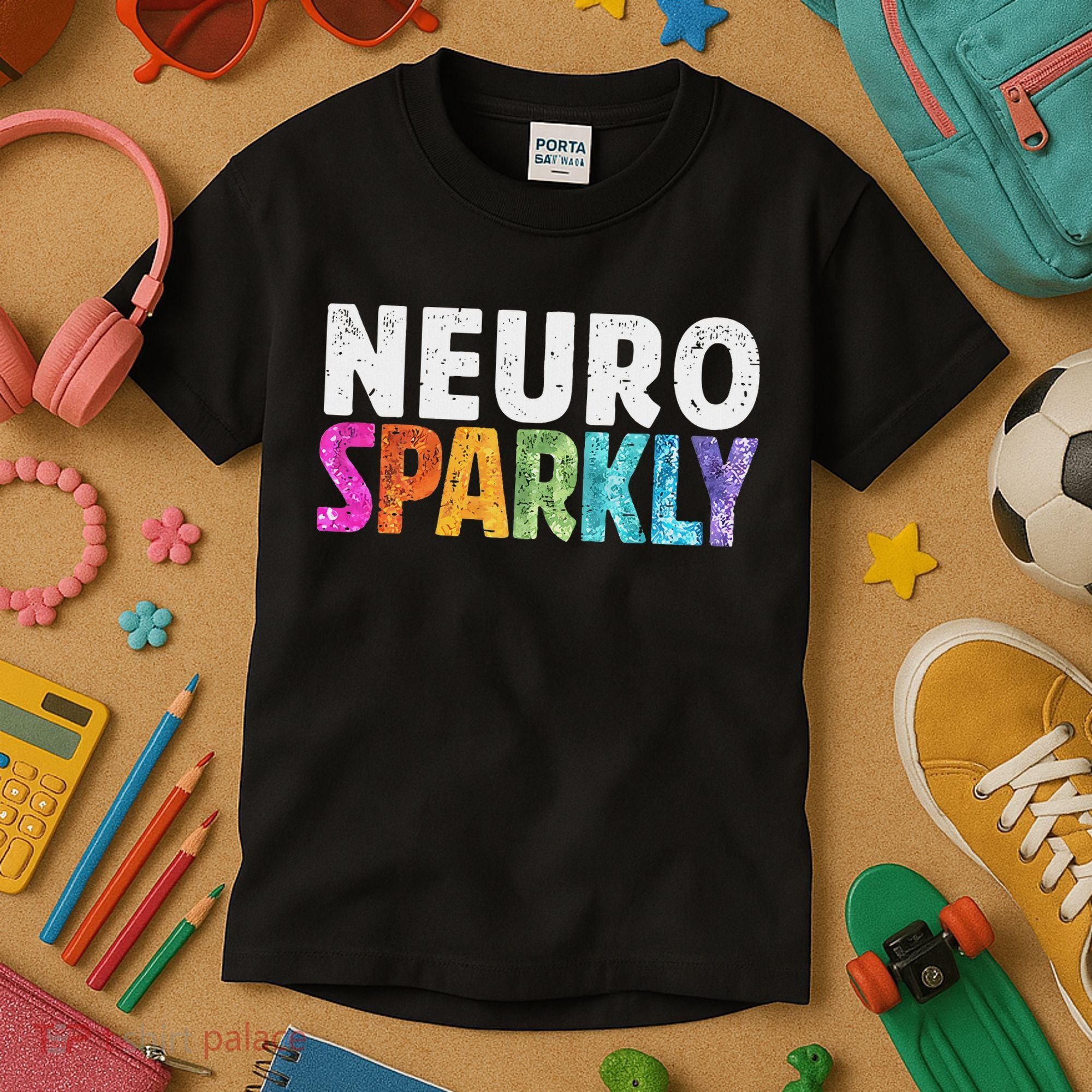 Neuro Sped Teacher Autism Awareness Neurodiversity Kids T-Shirt