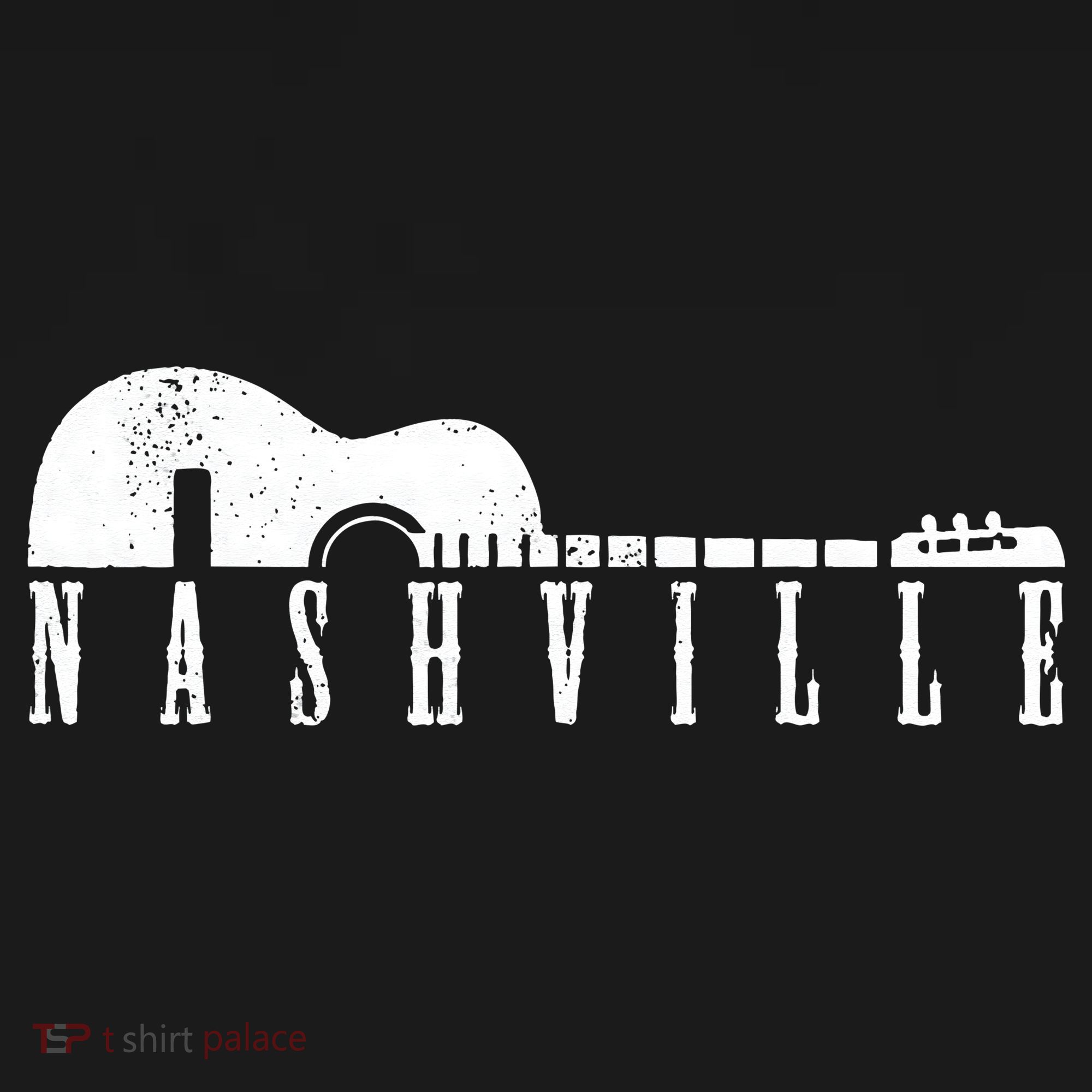 Nashville Skyline Tennessee Country Music Guitar Player Women's Hoodie