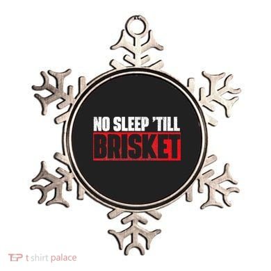 No Sleep Till Brisket Pitmaster BBQ Lover Smoker Grilling Ornament