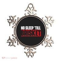 No Sleep Till Brisket Pitmaster BBQ Lover Smoker Grilling Ornament thumb 0