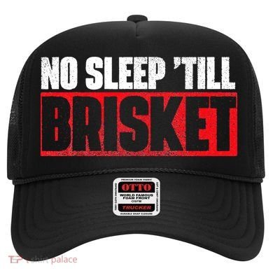 No Sleep Till Brisket Pitmaster BBQ Lover Smoker Grilling Hat