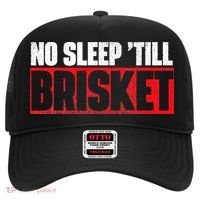 No Sleep Till Brisket Pitmaster BBQ Lover Smoker Grilling Hat thumb 0