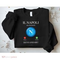 Napoli Soccer Team Is Calling Funny Phone Call Screen Team Sweatshirt thumb 2
