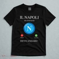 Napoli Soccer Team Is Calling Funny Phone Call Screen Team T-Shirt thumb 5