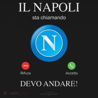 Napoli Soccer Team Is Calling Funny Phone Call Screen Team Women's Hoodie thumb 2